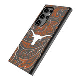University of Texas Longhorns Paisley MagSafe Compatible Phone Case for Samsung Galaxy
