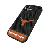 University of Texas Longhorns Personalized EndZone Plus Bump Phone Case for Apple iPhone