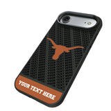 University of Texas Longhorns Personalized EndZone Plus Bump Phone Case for Apple iPhone