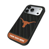 University of Texas Longhorns Personalized EndZone Plus Bump Phone Case for Apple iPhone