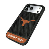 University of Texas Longhorns Personalized EndZone Plus Bump Phone Case for Apple iPhone