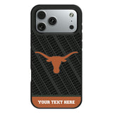 University of Texas Longhorns Personalized EndZone Plus Bump Phone Case for Apple iPhone