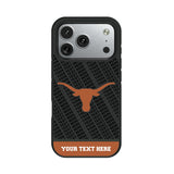 University of Texas Longhorns Personalized EndZone Plus Bump Phone Case for Apple iPhone