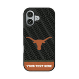 University of Texas Longhorns Personalized EndZone Plus Bump Phone Case for Apple iPhone