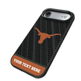 University of Texas Longhorns Personalized EndZone Plus Bump Phone Case for Apple iPhone