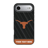 University of Texas Longhorns Personalized EndZone Plus Bump Phone Case for Apple iPhone