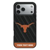 University of Texas Longhorns Personalized EndZone Plus Bump Phone Case for Apple iPhone