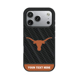 University of Texas Longhorns Personalized EndZone Plus Bump Phone Case for Apple iPhone