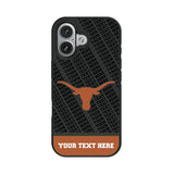 University of Texas Longhorns Personalized EndZone Plus Bump Phone Case for Apple iPhone
