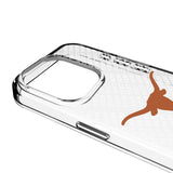 University of Texas Longhorns Personalized EndZone Plus Clear Phone Case for Apple iPhone