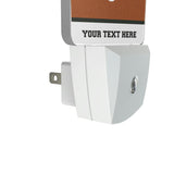 University of Texas Longhorns Personalized Endzone Solid Night Light 2-Pack