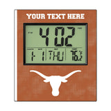 University of Texas Longhorns Personalized Hatch Wall Clock
