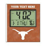 University of Texas Longhorns Personalized Hatch Wall Clock