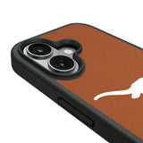 University of Texas Longhorns Personalized Stripe Bump Phone Case for Apple iPhone