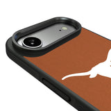 University of Texas Longhorns Personalized Stripe Bump Phone Case for Apple iPhone