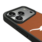 University of Texas Longhorns Personalized Stripe Bump Phone Case for Apple iPhone