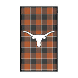 University of Texas Longhorns Plaid 5000mAh Flat Powerbank