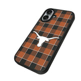University of Texas Longhorns Plaid MagSafe Compatible Phone Case for Apple iPhone