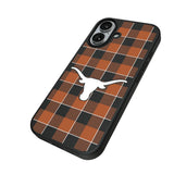 University of Texas Longhorns Plaid MagSafe Compatible Phone Case for Apple iPhone