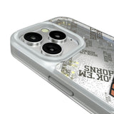 University of Texas Longhorns Quadtile Glitter Phone Case for Apple iPhone
