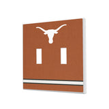 University of Texas Longhorns Stripe Hidden-Screw Light Switch Plate