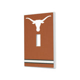 University of Texas Longhorns Stripe Hidden-Screw Light Switch Plate