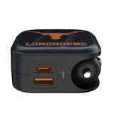 University of Texas Longhorns Text Backdrop 2 in 1 USB A/C Charger