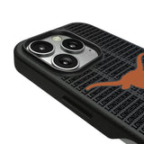 University of Texas Longhorns Text Backdrop MagSafe Compatible Phone Case for Apple iPhone