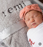 University of Alabama Crimson Tide Muslin Swaddle Blanket | Officially Licensed Baby Gift