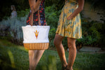 Arizona State Sun Devils - Coronado Canvas and Willow Basket Tote