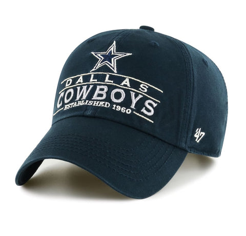 Men's Dallas Cowboys '47 Navy Vernon Clean Up Adjustable Hat