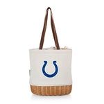 Indianapolis Colts - Pico Willow and Canvas Lunch Basket