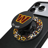 Washington Commanders Confetti PopSockets Magnetic Phone Grip and Stand