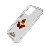 Washington Commanders Deco Clear Phone Case for Apple iPhone