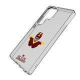 Washington Commanders Deco Clear Phone Case for Samsung Galaxy