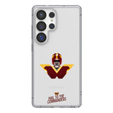 Washington Commanders Deco Clear Phone Case for Samsung Galaxy