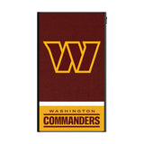 Washington Commanders Endzone Solid 5000mAh Flat Powerbank