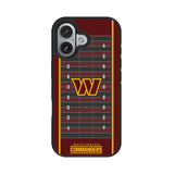 Washington Commanders Field Bump Phone Case for Apple iPhone