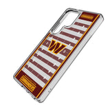 Washington Commanders Field Clear Phone Case for Samsung Galaxy