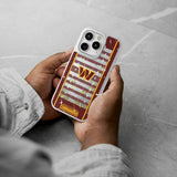 Washington Commanders Field Glitter Phone Case for Apple iPhone