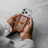 Washington Commanders Field Glitter Phone Case for Apple iPhone
