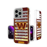 Washington Commanders Field Glitter Phone Case for Apple iPhone