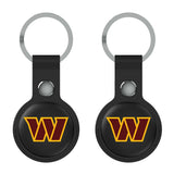 Washington Commanders Insignia Black Airtag Holder 2-Pack