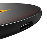 Washington Commanders Linen 15-Watt Wireless Charger