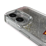Washington Commanders Linen Glitter Phone Case for Apple iPhone