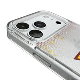 Washington Commanders Linen Glitter Phone Case for Apple iPhone