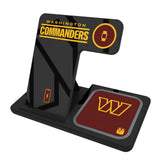 Washington Commanders Monocolor Tilt 3 in 1 Charging Station
