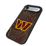 Washington Commanders Paisley Bump Phone Case for Apple iPhone