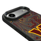 Washington Commanders Paisley Bump Phone Case for Apple iPhone