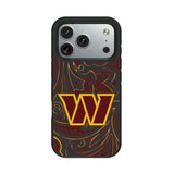 Washington Commanders Paisley Bump Phone Case for Apple iPhone